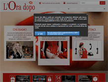 Tablet Screenshot of oradopo.it